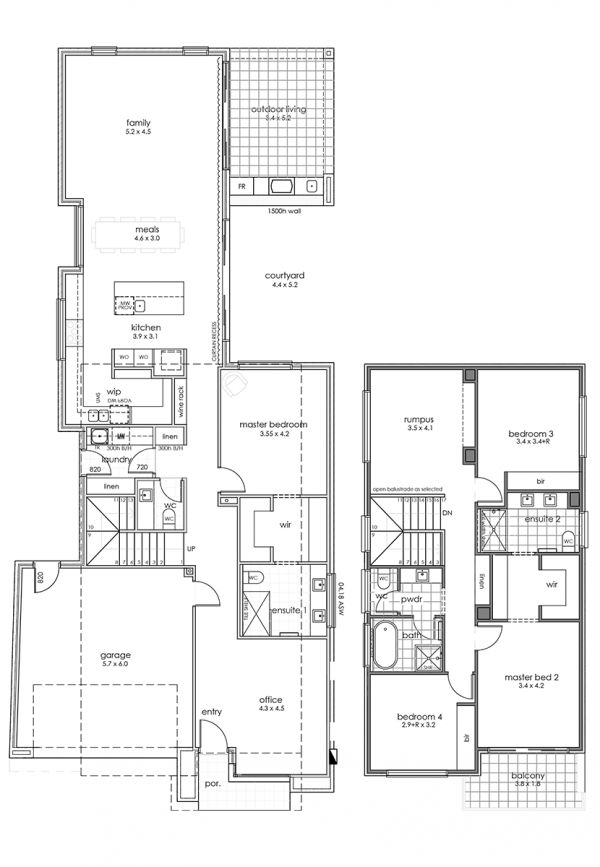 Willow Display Home Floorplan