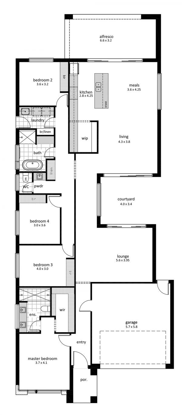 Wistow Display Home Floorplan